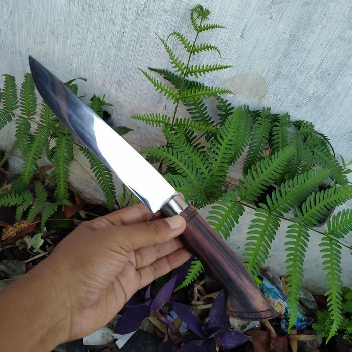 PREMIUM pisau baja putih outdoor pisau sembelih