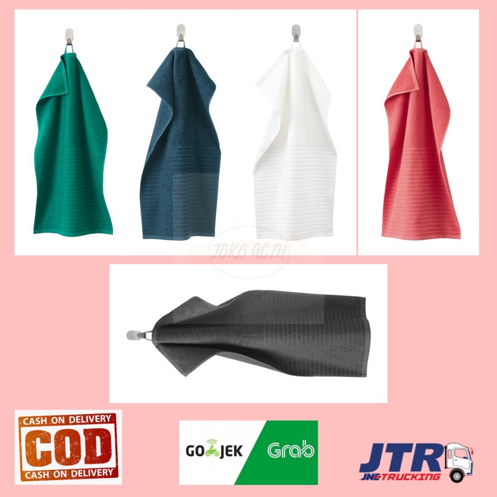 Terjangkau&Jaminan-VAGSJON IK3A Handuk tangan ikea, handuk dapur, handuk kecil, handuk gantung, hand