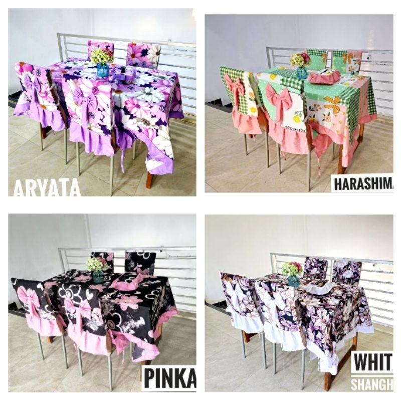 COVER KURSI MAKAN // SARUNG KURSI MAKAN // HOMESET
