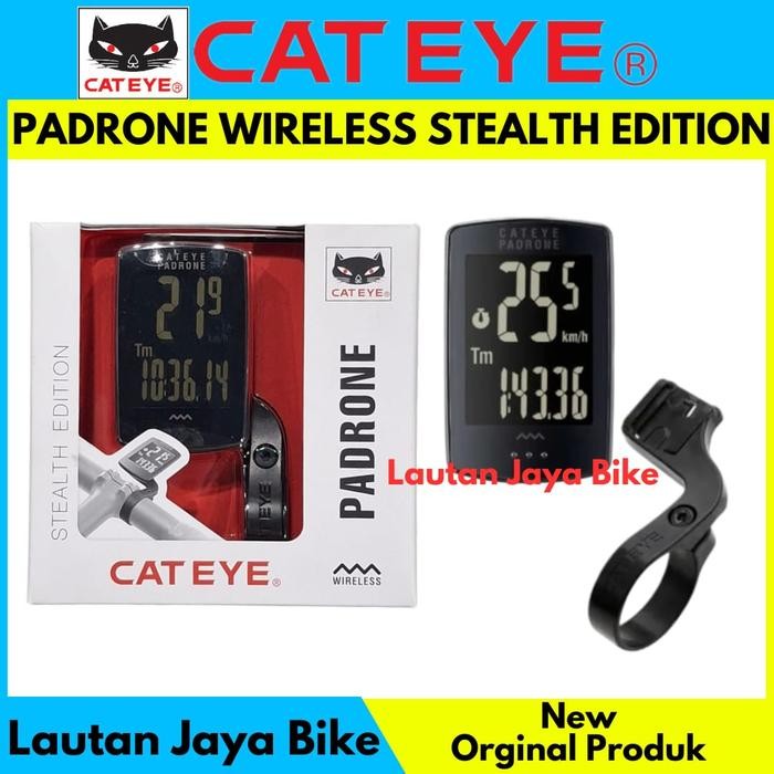 Speedometer Sepeda Cat Eye Padrone Wireless Stealth Edition