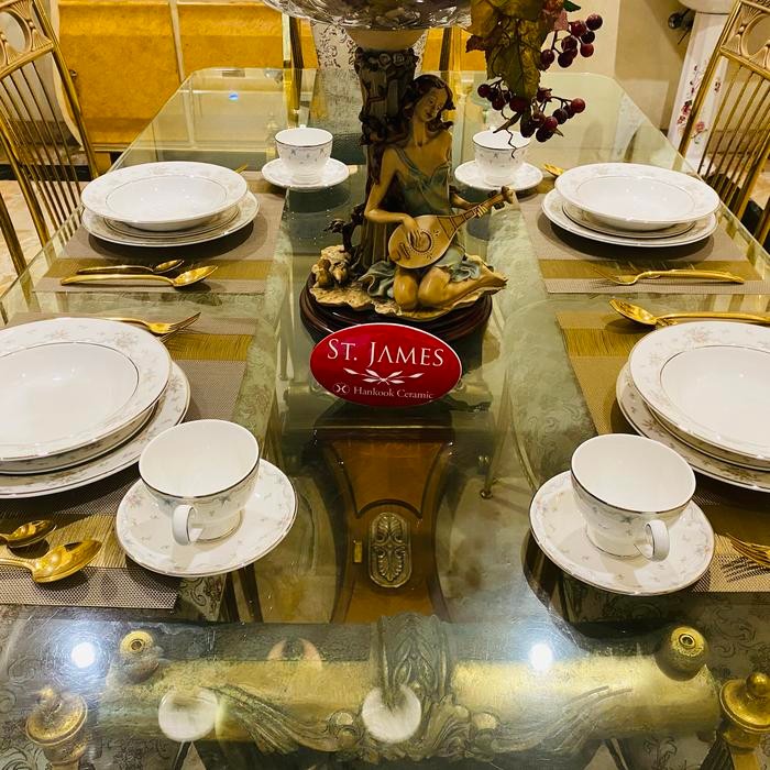 Dinner Set / Saint James / Prairie / 20 Pcs / Mewah / Canti