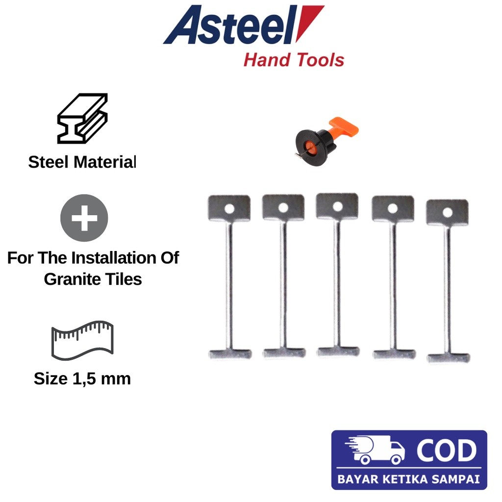 PIN alat perata keramik 1.5 mm - alat nat keramik - pengatur Jarak nat keramik - tile spacer granit