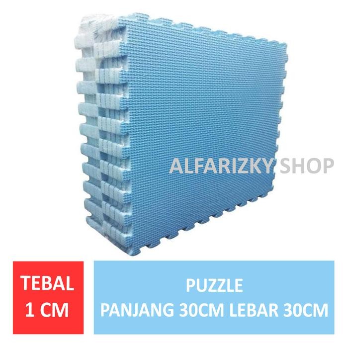 HariProm0,, ALAS LANTAI BERMAIN ANAK MATRAS TIKAR KARPET PUZZEL POLOS 30x30x1CM
