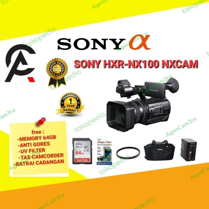 camcorder sony hxr nx100 / sony hxr nx 100 nxcam