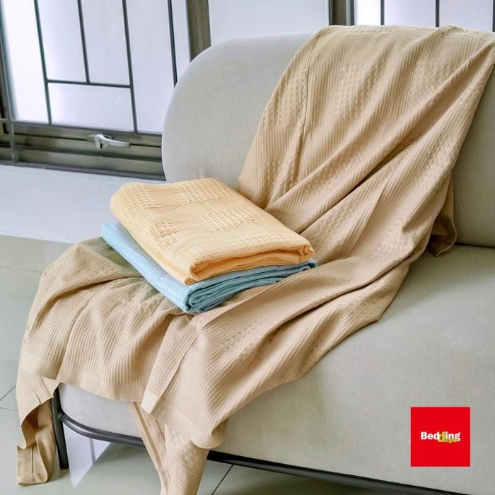 Bedding Depo - Waffle Soft Blanket / Selimut Waffle [ Ready Stok ]