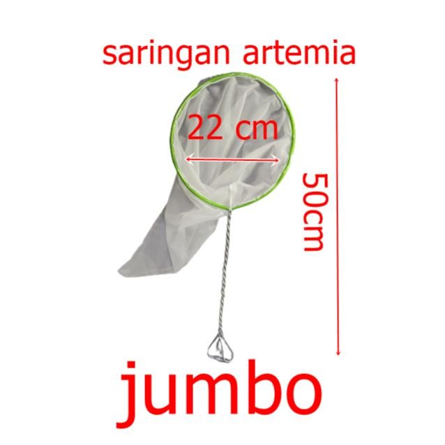 Pawretty- saringan JUMBO ARTEMIA Kutu Air serokan Seser Kutir ncu