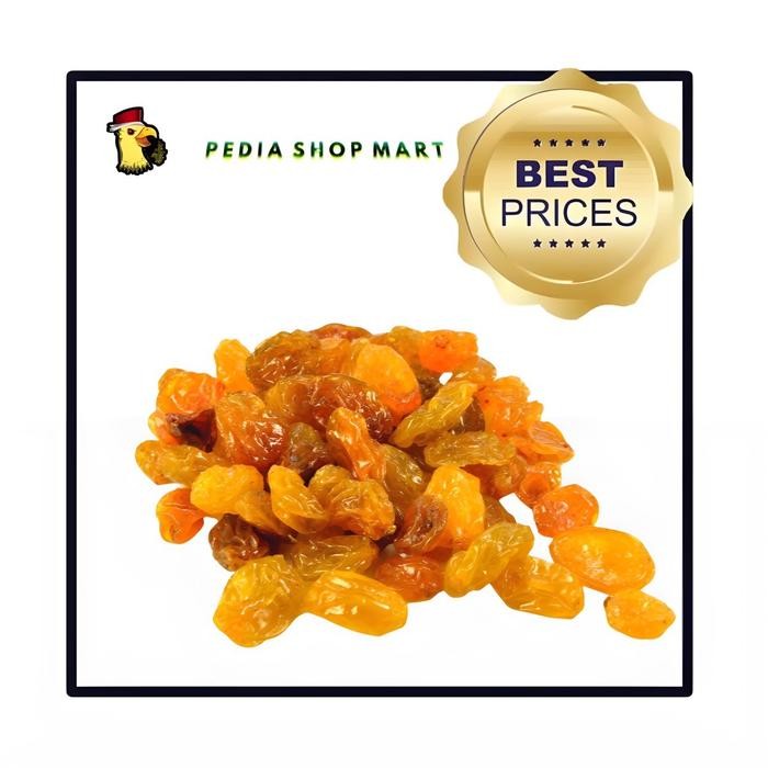 

Kismis Golden Raisin Jumbo Premium 1Kg Manis Asam Camilan Food Cemilan Snack