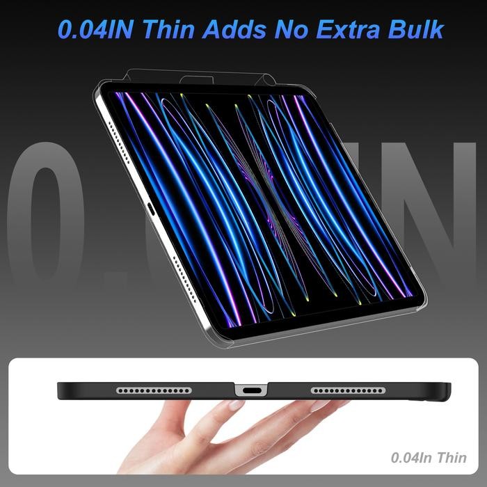 GOOJODOQ Cover Detachable Magic Magnetic Keyboard Casing for iPad Pro 11 Air 4 Air 5 iPad Pro 12.9