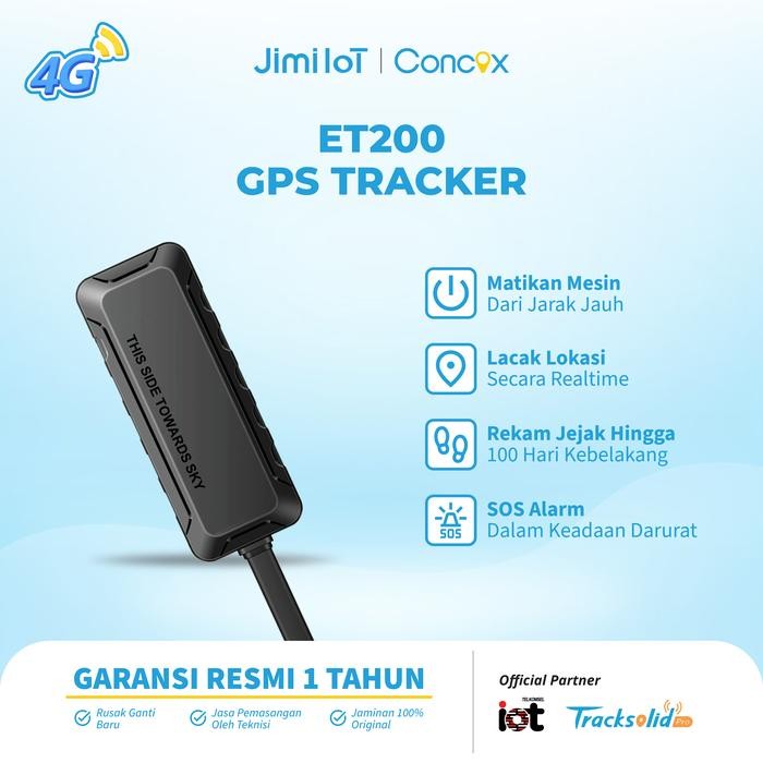PROMO Concox Gps Tracker Wetrack 2 ET200 Mobil Motor ORIGINAL BERGARANSI
