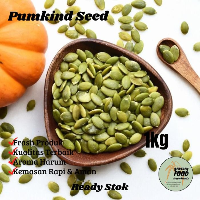 

Pumpkin Seed / Biji Labu Kupas - 1kg