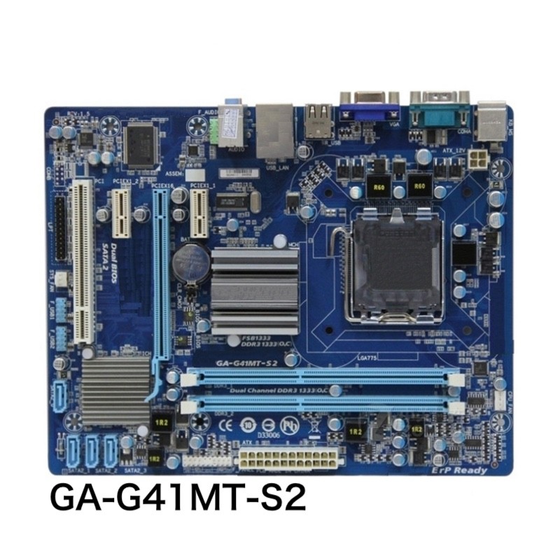For Gigabyte GA-G41MT-S2 Desktop Motherboard G41 LGA 775 DDR3 Mainboard 100% Tested OK Fully Work Fr