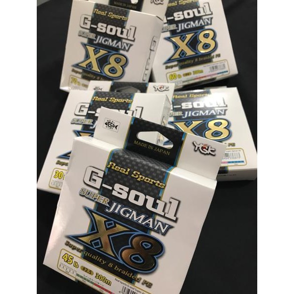 Senar PE ,YGK G-Soul jigman X8