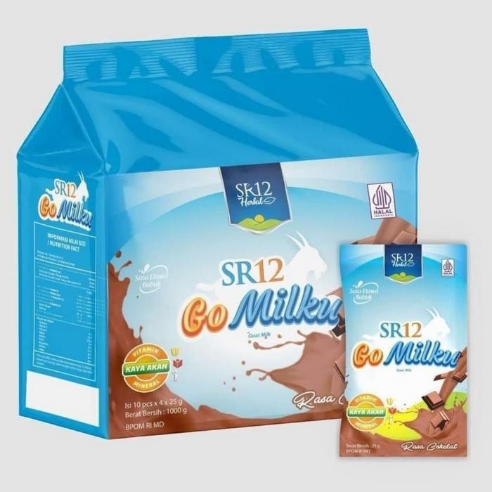 

Terlaris- Go Milku Sr12 1 Pack Isi 40 Sachet