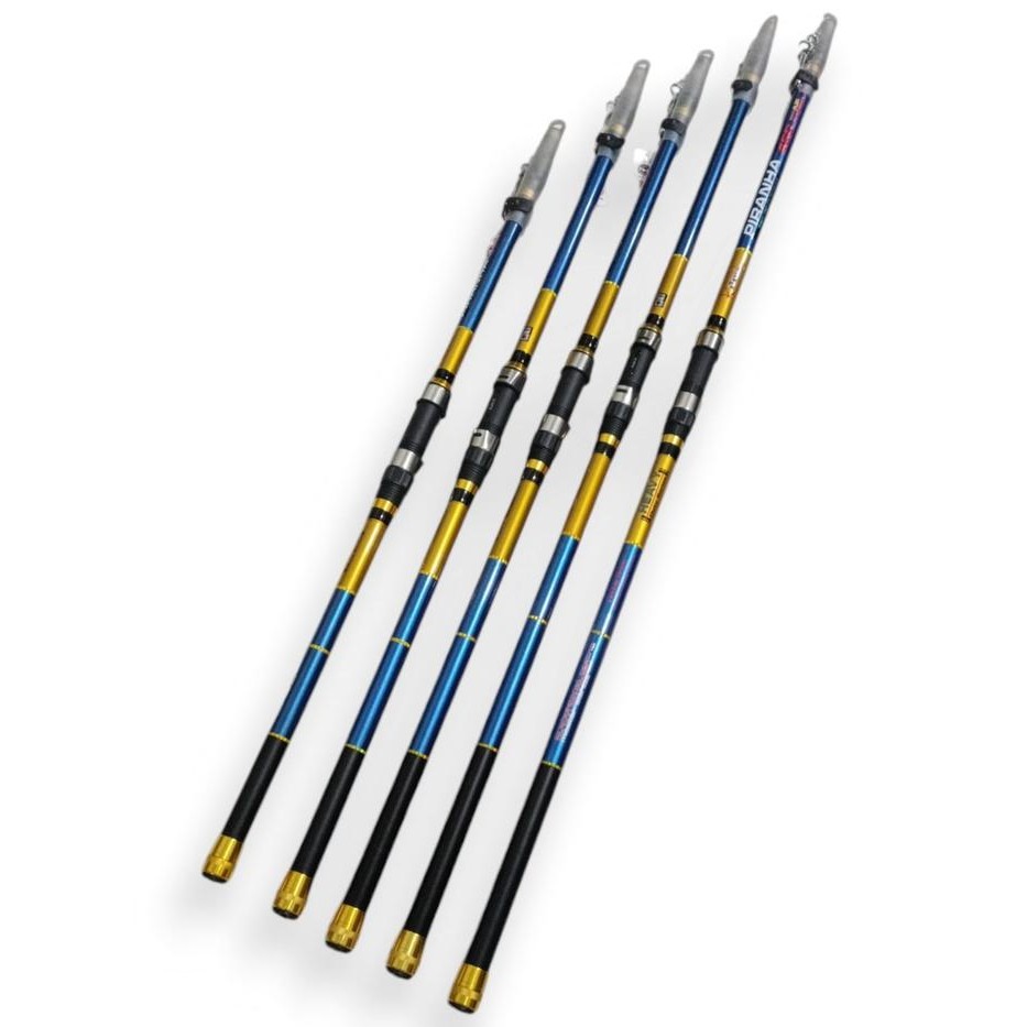 [ REDY ] JORAN KATANA PIRANHA POWER FLEX CARBON TELESCOPIC (300-450cm) RING FUJI