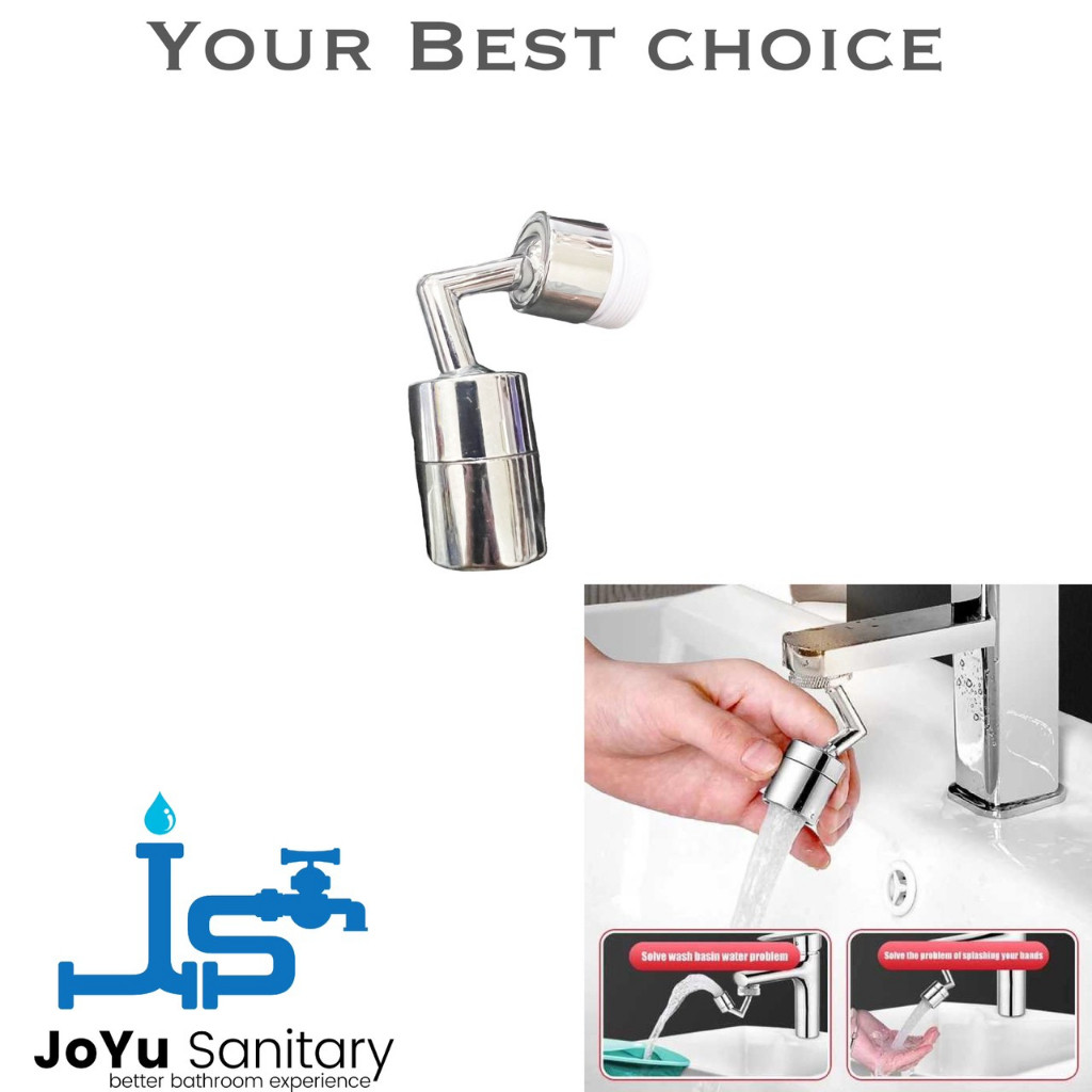 Kepala sambungan kran air 720-extender aerator head keran air wastafel cuci tangan bathtub extension