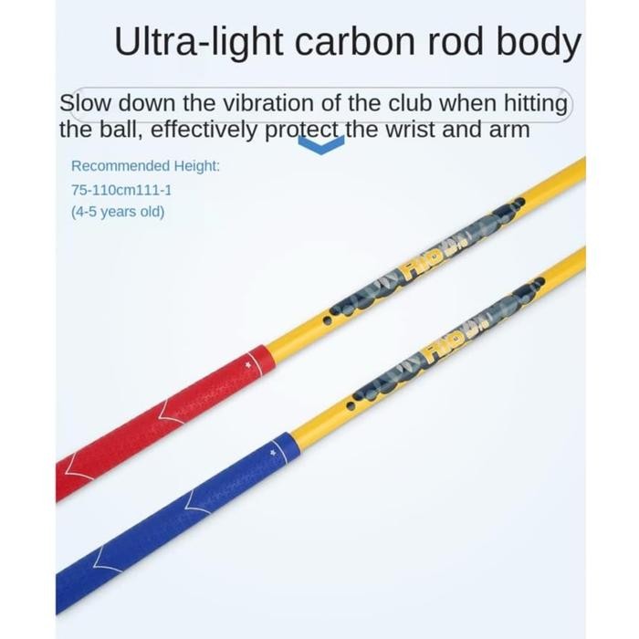 Kids Stick Plastic Golf Set Pgm Original (1 Set)