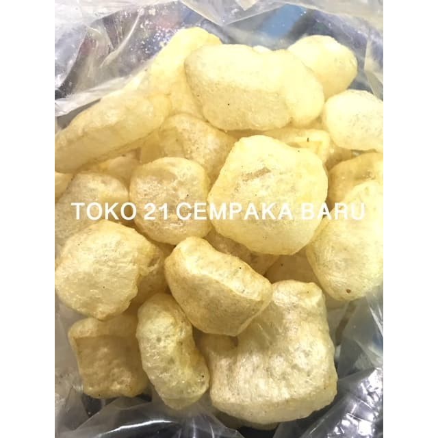 

Terlaris- Krupuk Kulit Sapi 1 Kg Kerupuk Rambak Jangek Krecek 1Kg 1000G 1000 G