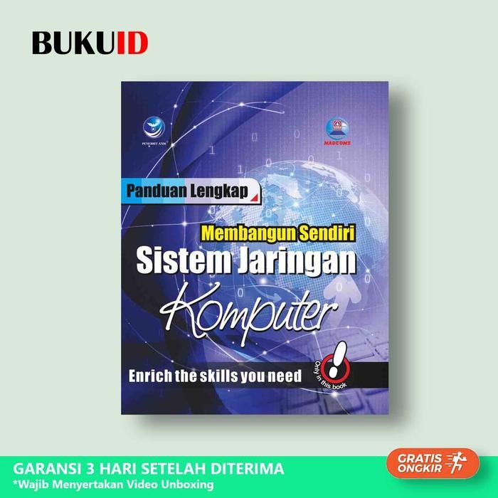 Terlaris Buku Panduan Lengkap: Membangun Sendiri Sistem Jaringan Komputer
