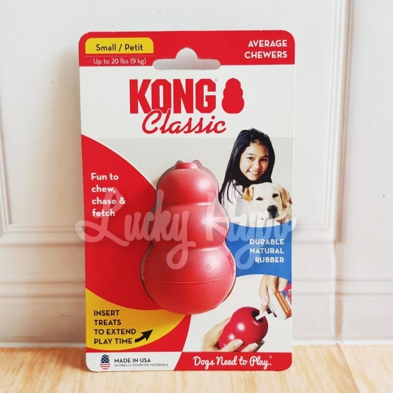 Mainan Anjing/ Dog Toys KONG Classic S Petit T3