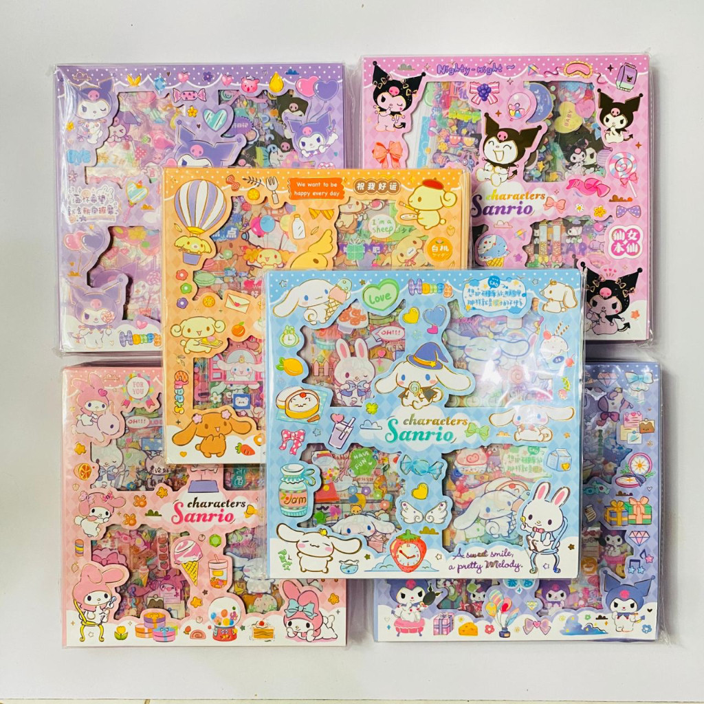 

STIKER ISI 32 KARAKTER SANRIO MAINAN STIKER TEMPEL SANRIO 32