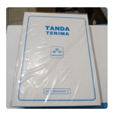 

Buku tanda terima 2 rangkap / 2 ply NCR (1 pak)