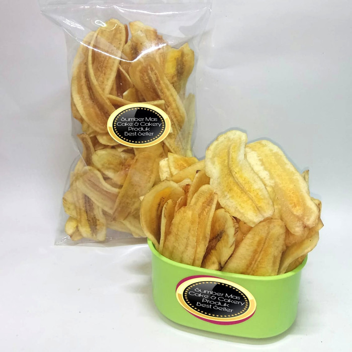 

KERIPIK PISANG KEPOK 250 gr / KERIPIK PISANG ASIN / KERIPIK PISANG RENYAH