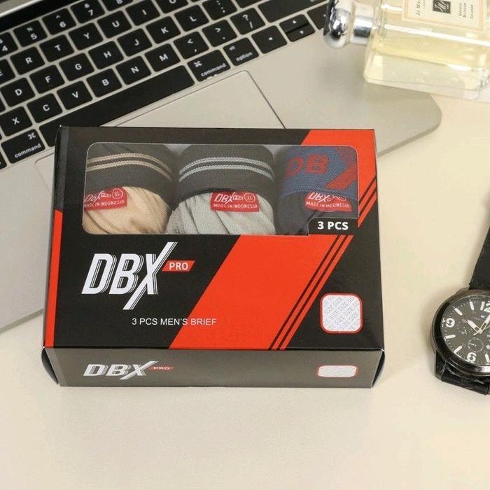 6 pics Celana Dalam segitiga pria DBX PRO MAN karet Boxer
