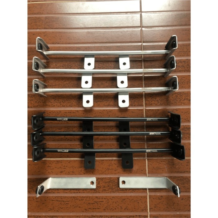 [Expert] BRACKET SAYAP RADIATOR BPRO SUPPORT SIRIP NINJA R SS KOMBINASI