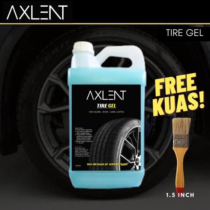 Axlent Tire Gel Semir Ban Berkualitas Isi 5 Liter