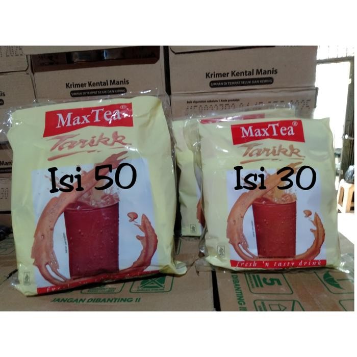 

MAX TEA TEH TARIK ISI 50 Sachet