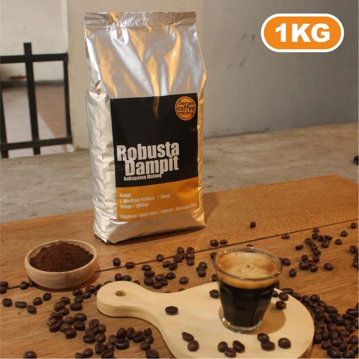 

Roast Bean Robusta Dampit Kualitas Super