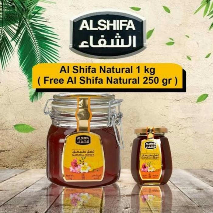 

Madu Alshifa 1000gr free 250gr Al Shifa 1 kg Kemasan Kawat Original