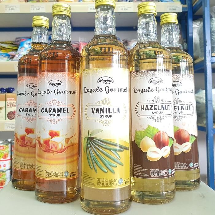 

Marjan Royale Gourmet Caramel / Sirup Hazelnut / Sirup Karamel
