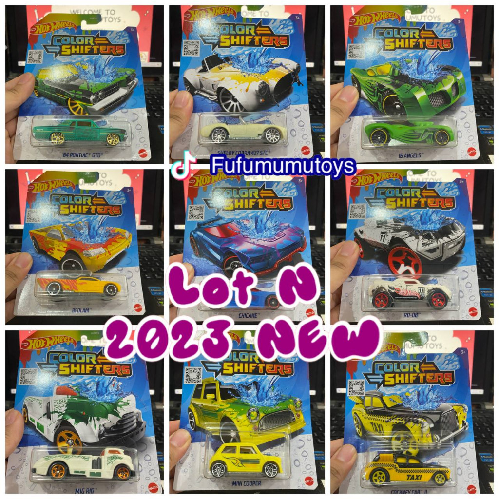 HOT WHEELS COLOR SHIFTER ORI MATTEL BISA BERUBAH WARNA BHR15 LOT BARU 2023