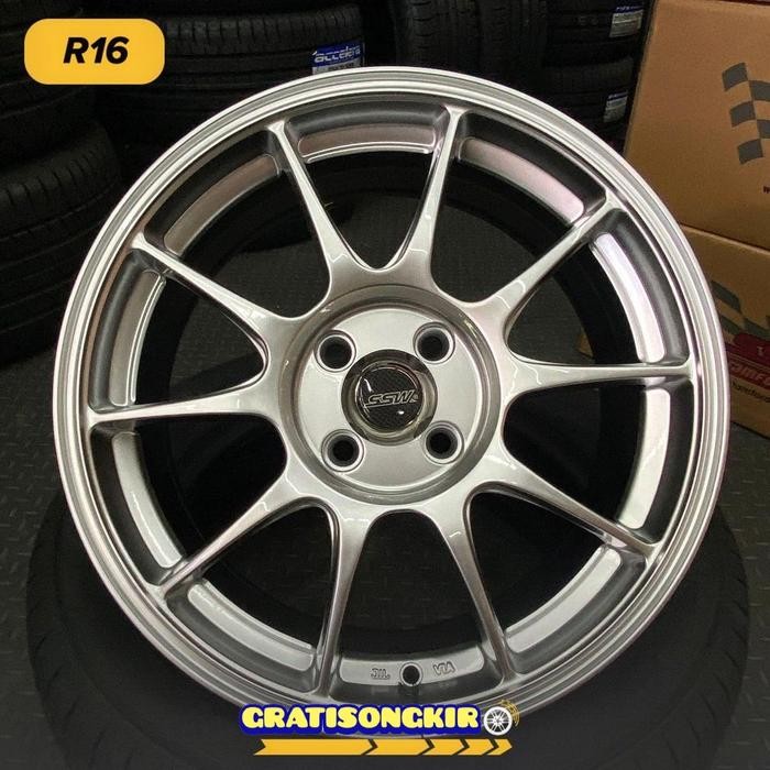 velg racing SSW R16 TC105N ring 16 brio city jazz Freed Yaris raize