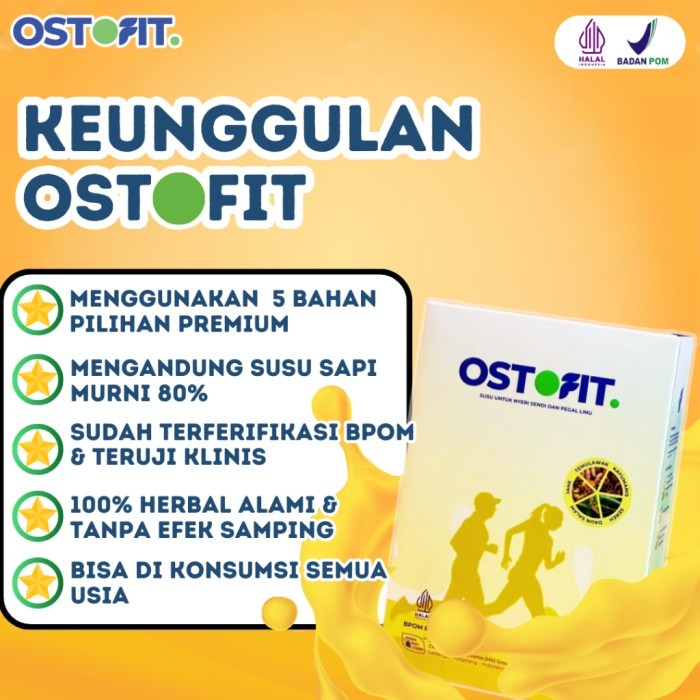

(Expert) Ostofit Susu Nyeri Sendi Sakit Pinggang Cegah Osteoporosis Penggapuran Tulang Tanpa Efek