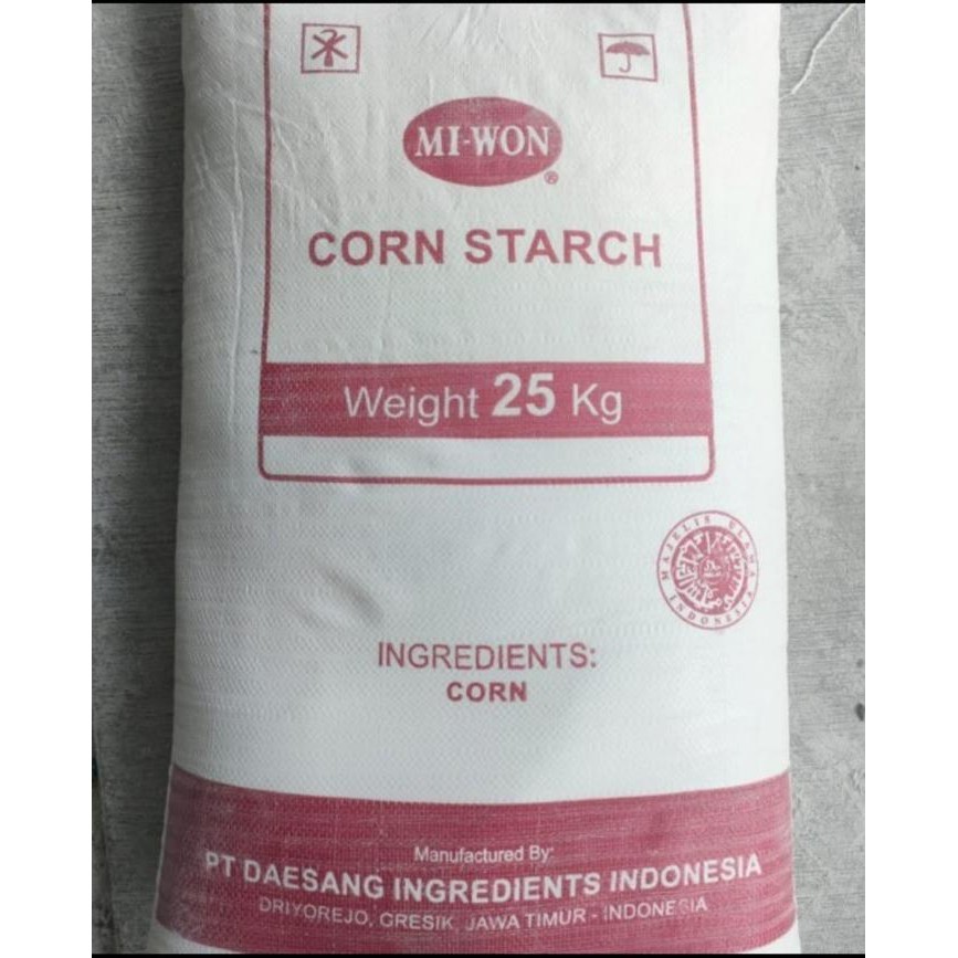 

PROMO! Maizena Miwon 25kg - Cornstarch Mi-Won = Gosend Grab Only