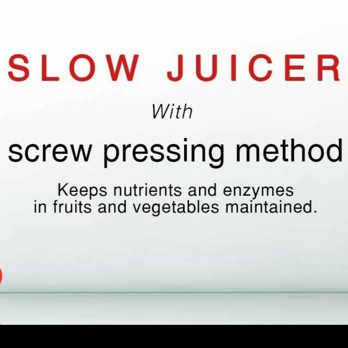 SHARP SLOW JUICER EJ-C20Y-RD EJC20YRD EJ- C20YRD EJC20 YRD