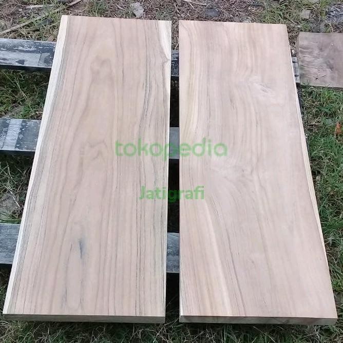 

HOT SALE! Papan Kayu Jati Perhutani Asli 90X30X3CM