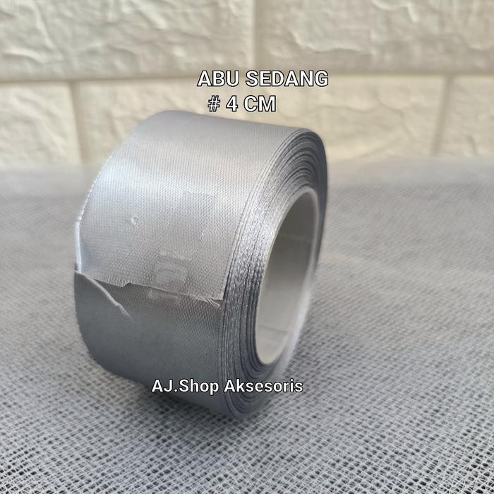 

Pesta- Pita Satin lebar 4 cm /1,5 inch per/roll