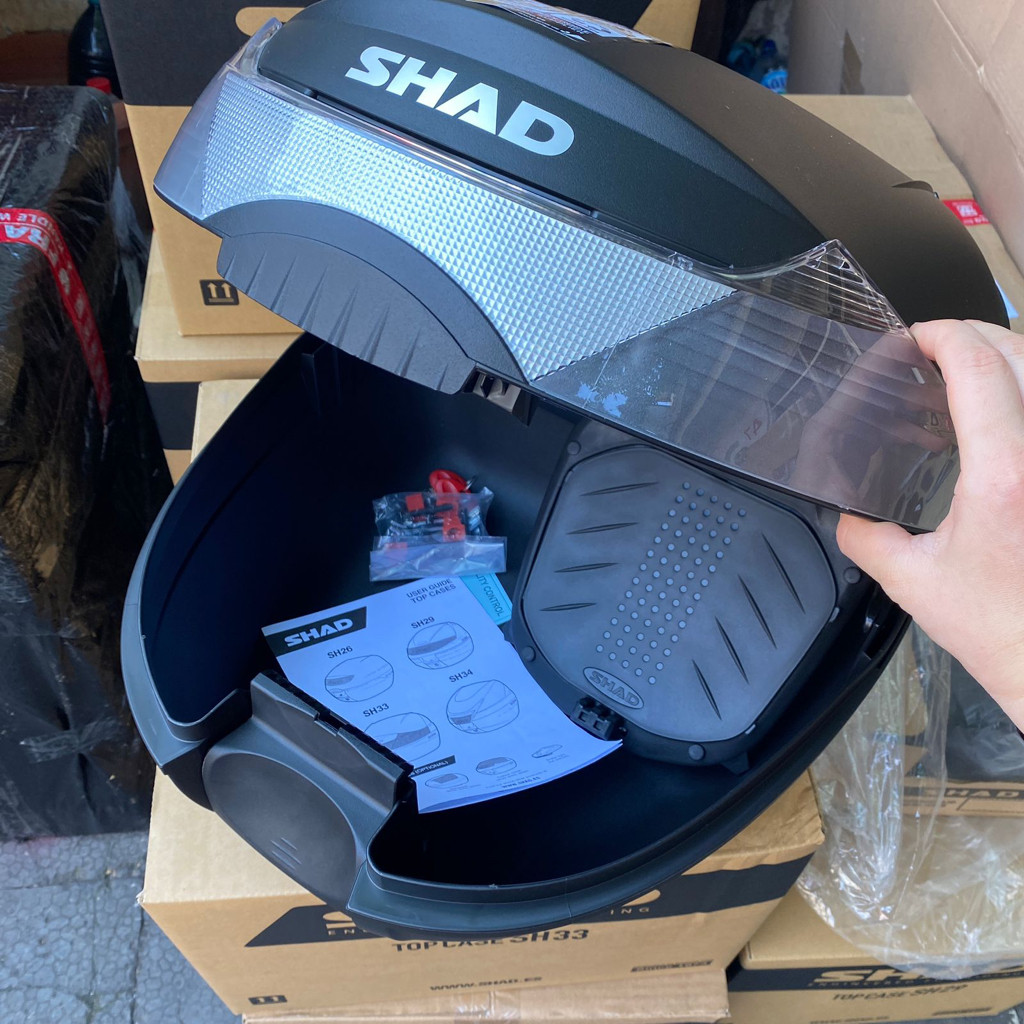 SHAD BOX SH33 BASE E SH33 BACKREST SH33 SET BOX SHAD SH33 BOX MOTOR SH33