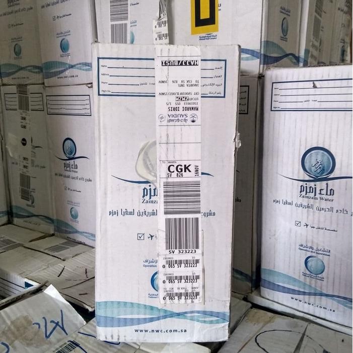 

Air Zam Zam 5L 100% Asli Masih Ada Label Bagasi Zamzam Stok Terbaru
