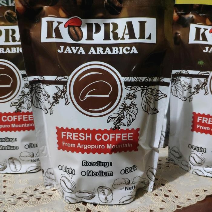 

Kopi Bubuk Arabika Murni 100% Kopral Alami - 500gr