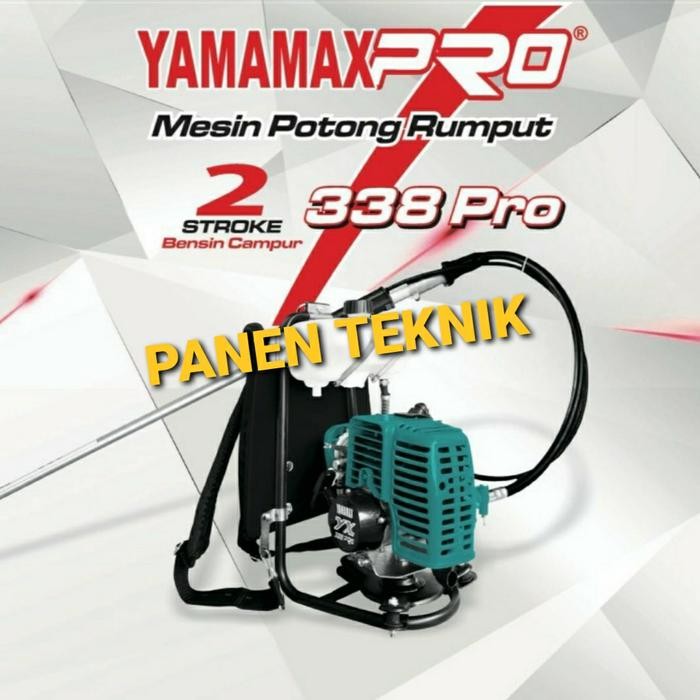 MESIN POTONG RUMPUT GENDONG YAMAMAX 338 PRO 2 TAK BRUSH CUTTER
