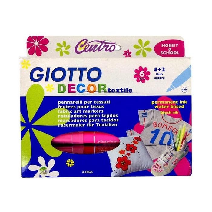 

GIOTTO DECOR TEXTILE 6PCS/SPIDOL CAT KAIN