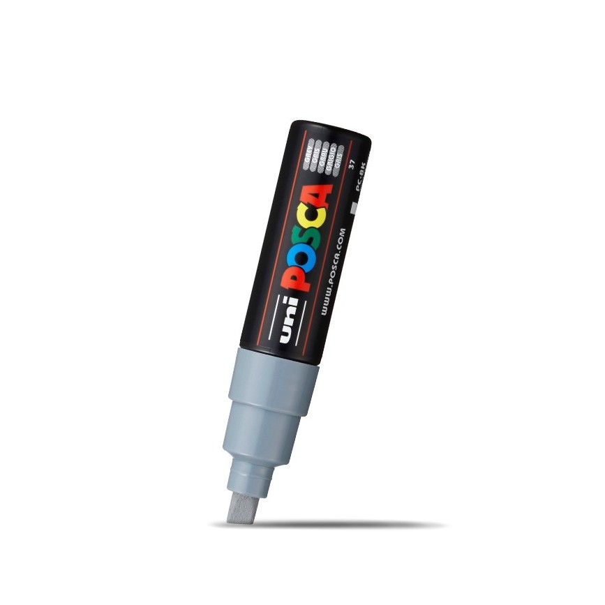 

UNI POSCA PAINT MARKER PC-8K - BROAD POINT GREY NULL