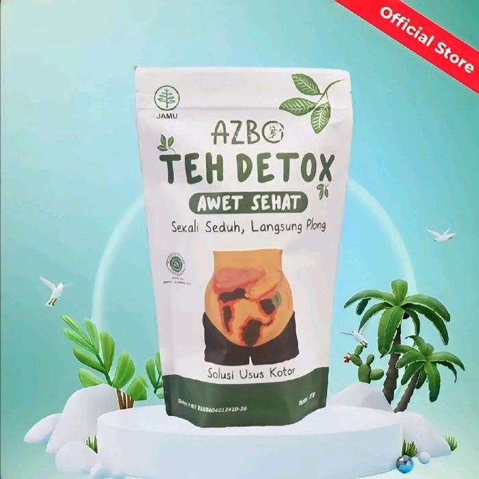 

Terlaris- Azbo Teh Detoks Awet Sehat Sekali Seduh Langsung Plong Tea