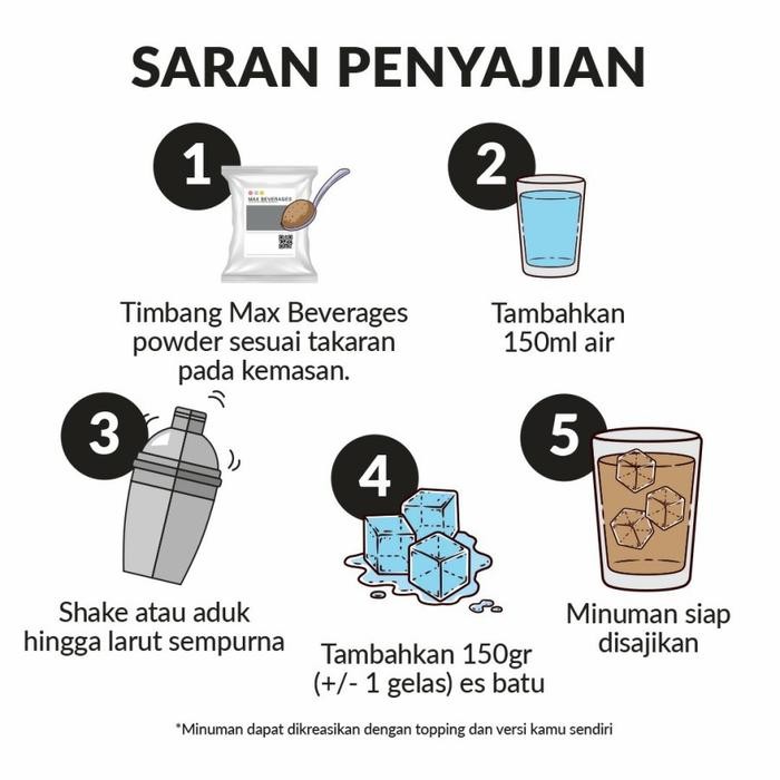 

Terlaris- Bubuk Minuman Caramel Powder/ Bubuk Karamel / Bubuk Caramel Milk Shake