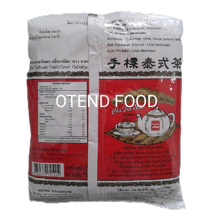 

Terlaris- Thai Tea Chatramue - Merah