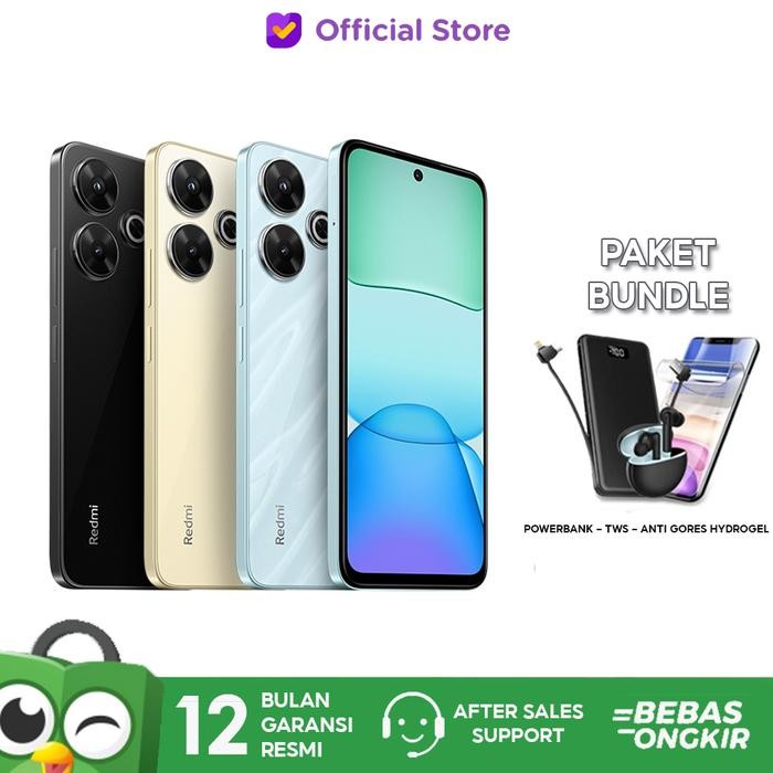 Gadgetra- Xiaomi Redmi 13 8/256 8/128 Gb Extended Ram 8+8Gb Garansi Resmi Hp Redmi 13 4G